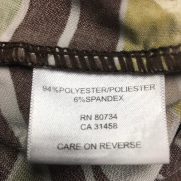 MCMG Maxazria Women's Brown/Green/Tan Large - Picture 3 of 6